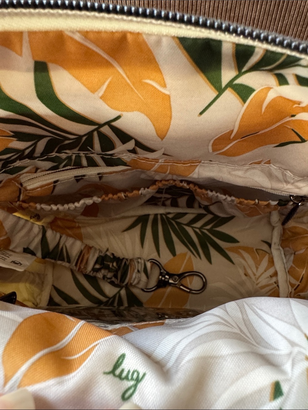lug Dory Mini Cream Crossbody Tote - Picture 5 of 9